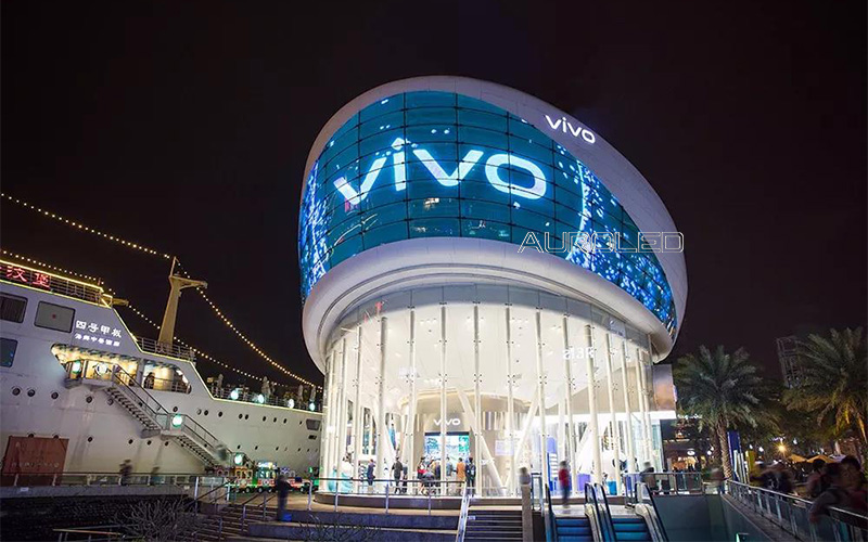 VIVO Lab旗艦店酷炫<a href=http://www.m.rklab.cn/toumingping/ target=_blank class=infotextkey>透明屏</a>效果